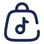 Bag Music 2 SVG Icon